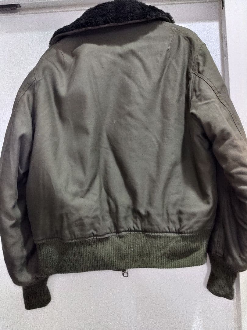 【おじ☆】　オリーブグリーン ミリタリージャケット