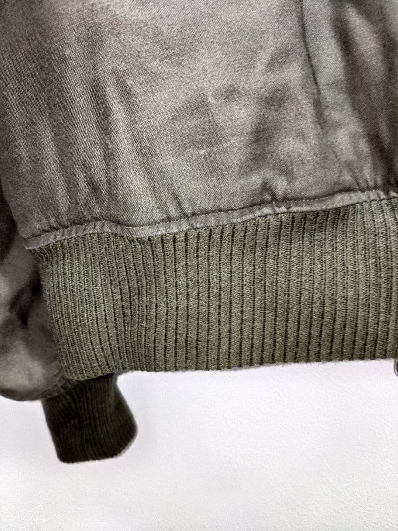 【おじ☆】　オリーブグリーン ミリタリージャケット