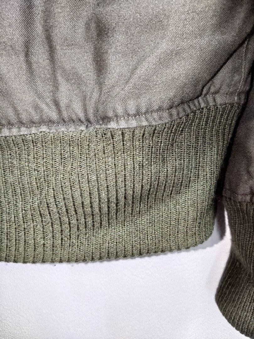 【おじ☆】　オリーブグリーン ミリタリージャケット