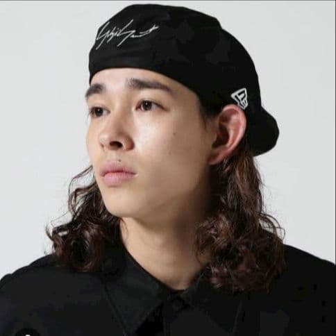 未使用級　極美品　NEW ERA　ヨウジヤマモト　コラボ　ベレー帽　黒