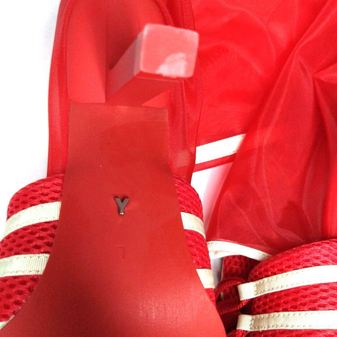 フクページ　極美品　YELLO スニーカーミュール　レース　Lサイズ