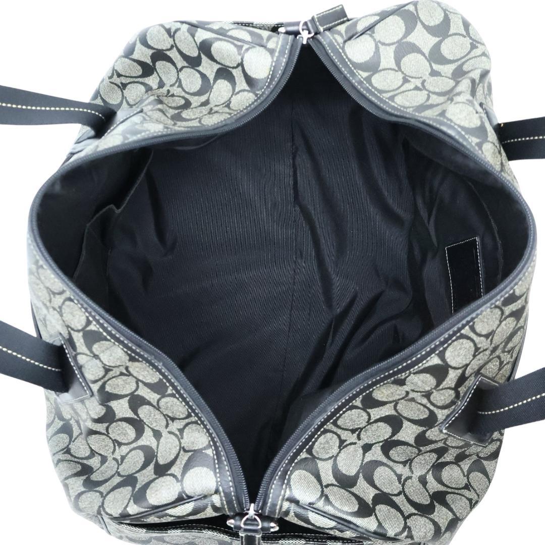 美品 COACH コーチ 2way ボストンバッグ PVC 大容量 F77278