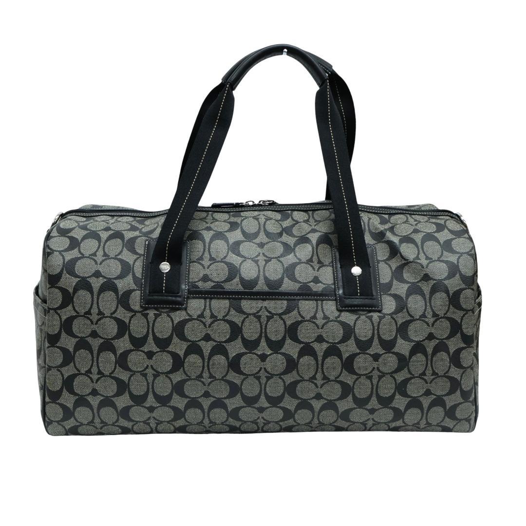 美品 COACH コーチ 2way ボストンバッグ PVC 大容量 F77278