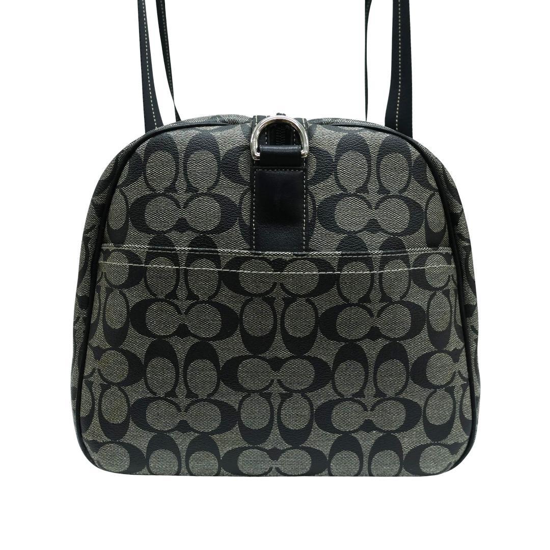 美品 COACH コーチ 2way ボストンバッグ PVC 大容量 F77278