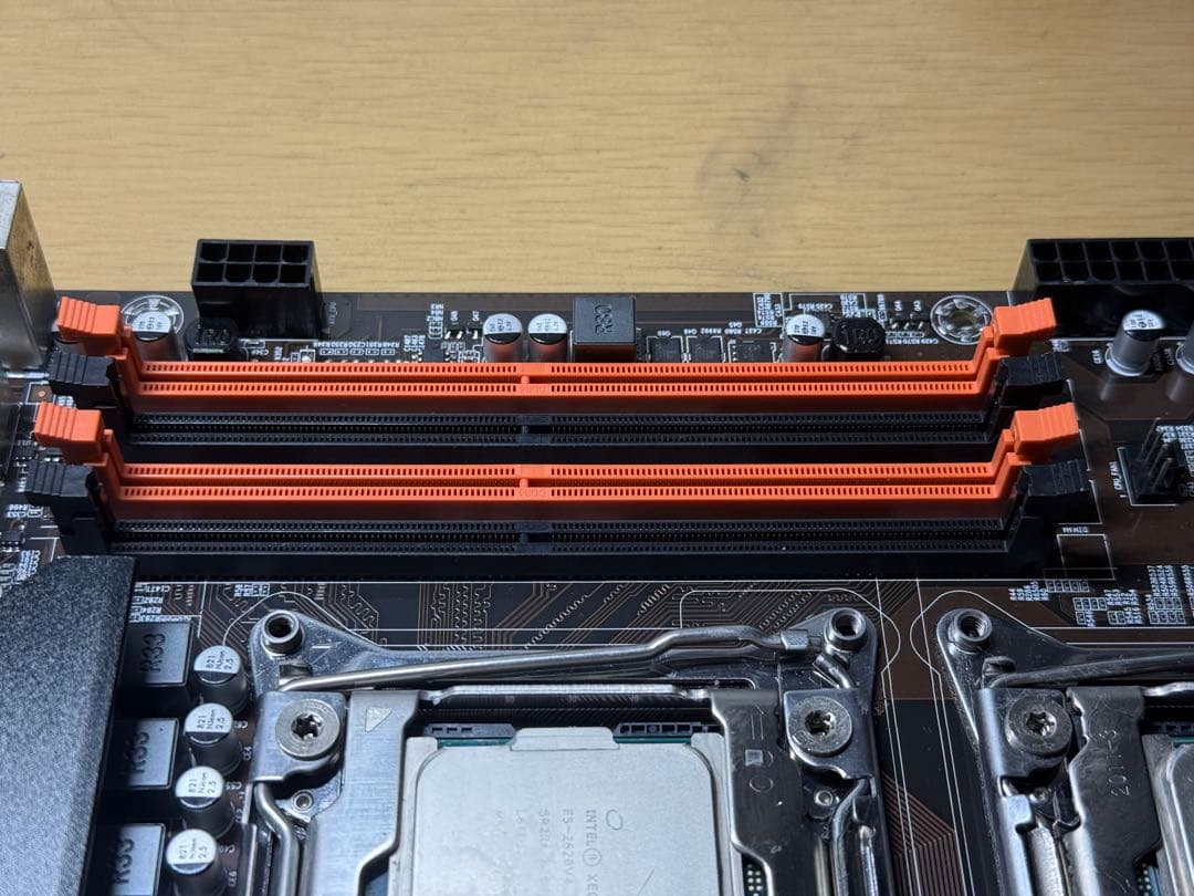 ⭐︎値下げ⭐︎X99 デュアルCPUマザーボードXeon E5 2620V4×2