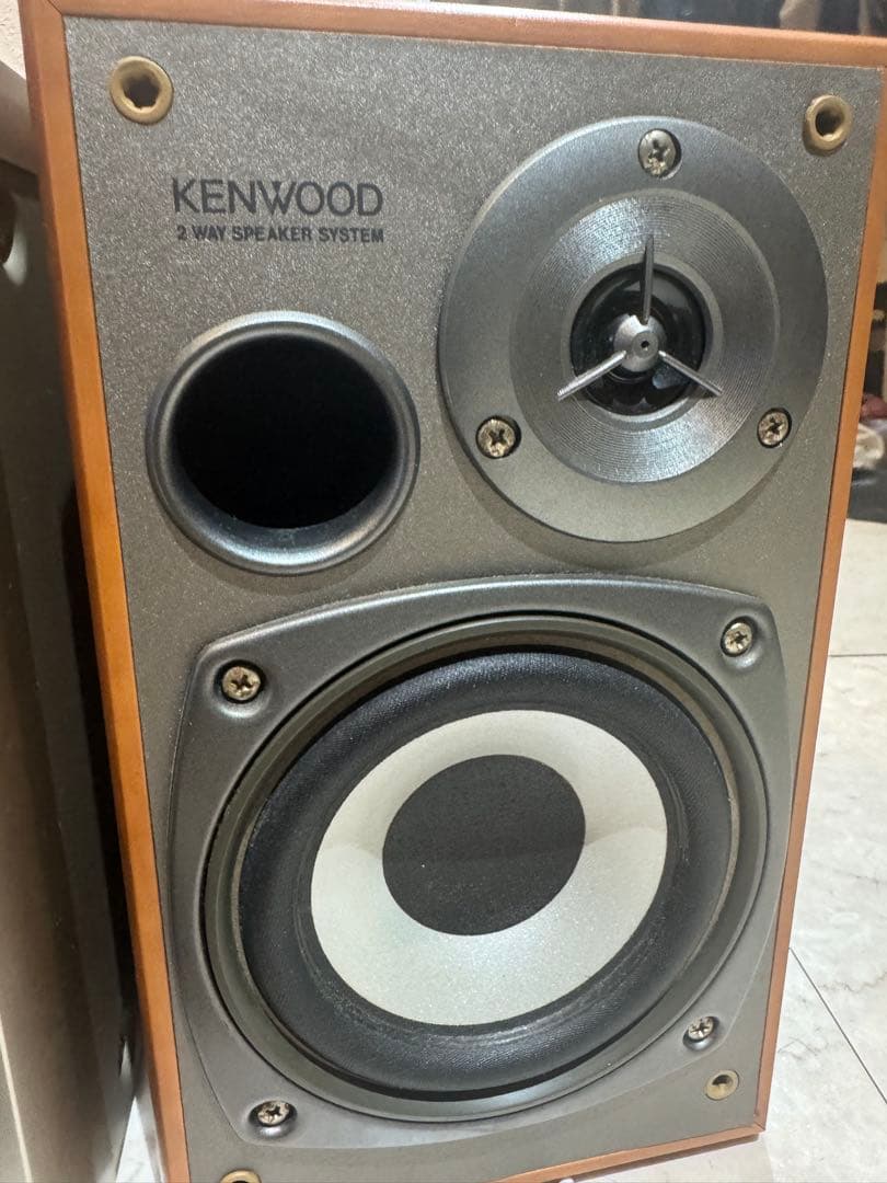 KENWOOD ミニコンポ CD MDカセット ラジオ　プレーヤー