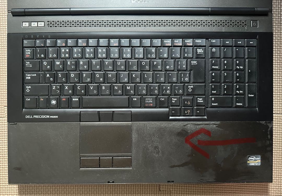 DellPrecision M6800 4930mx m3000m 訳あり