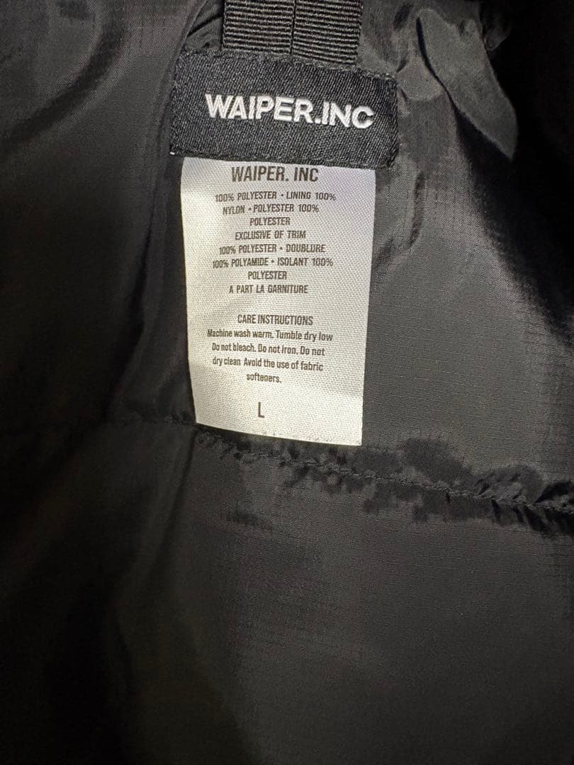 WAIPER LIGHT PUFF PRIMALOFT ベスト PERTEX