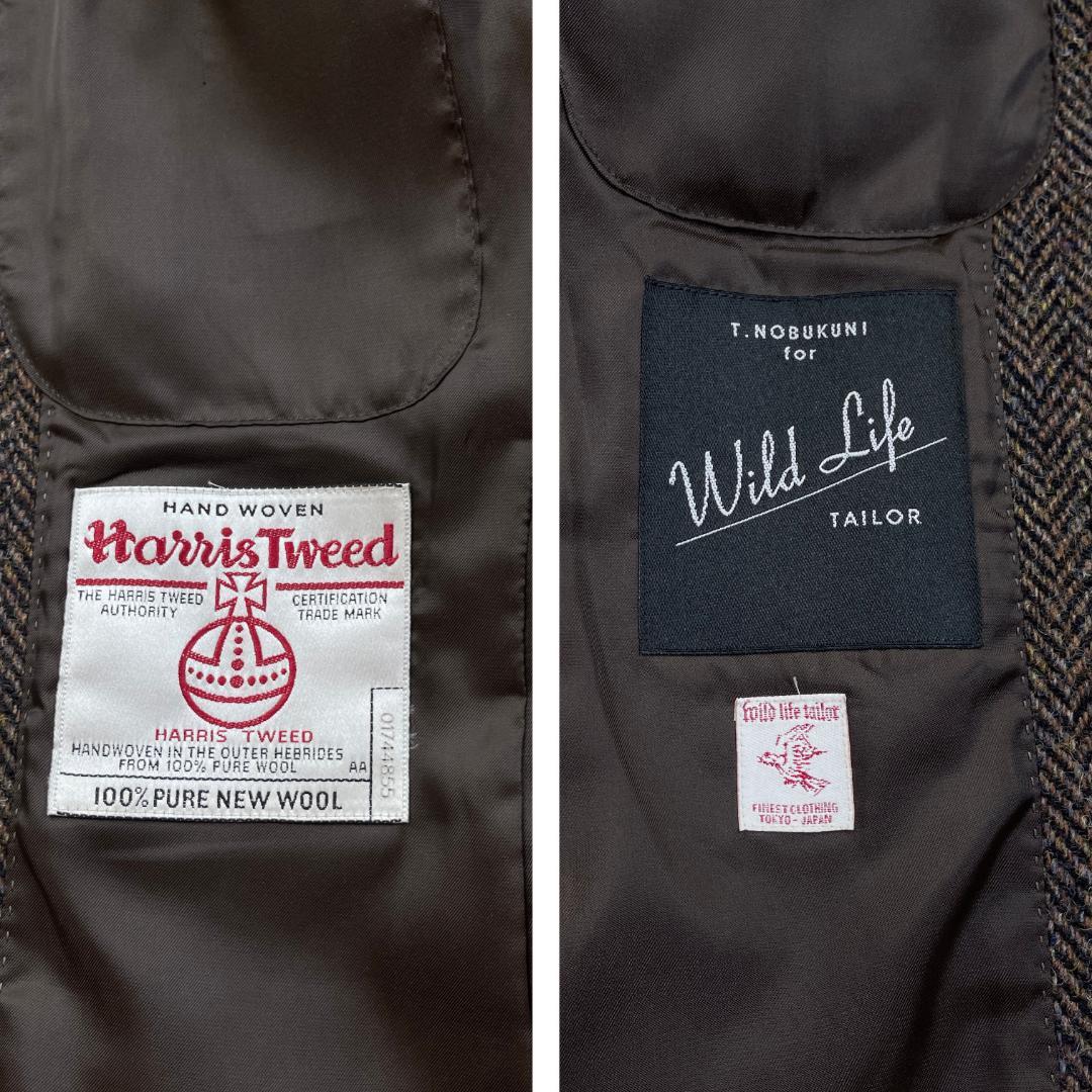 WILD LIFE TAILOR　Harris Tweed　テーラードジャケット