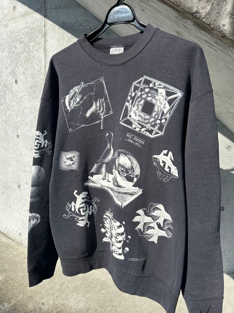 90s M.C.エッシャー スウェット