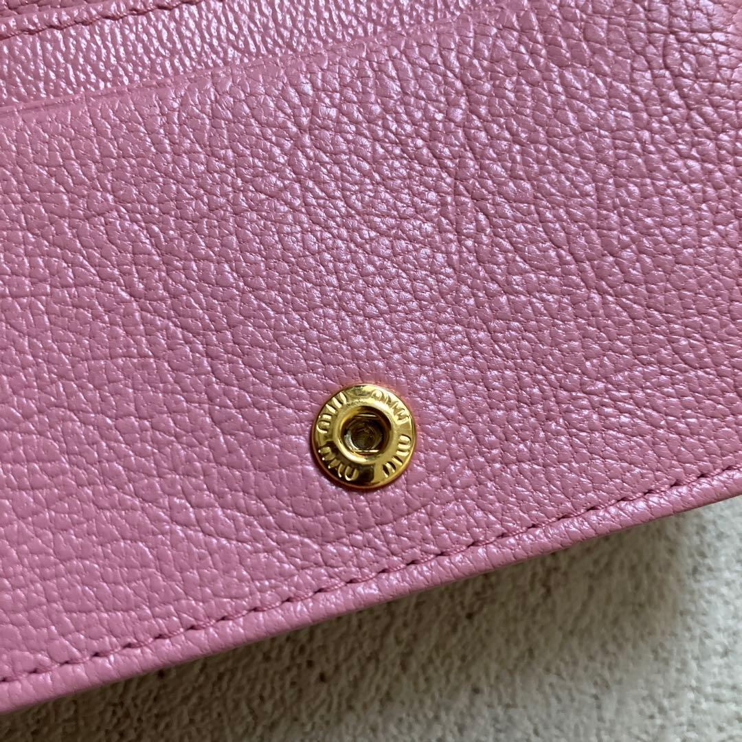 miumiu 名刺入れ※ギャランティカード有り