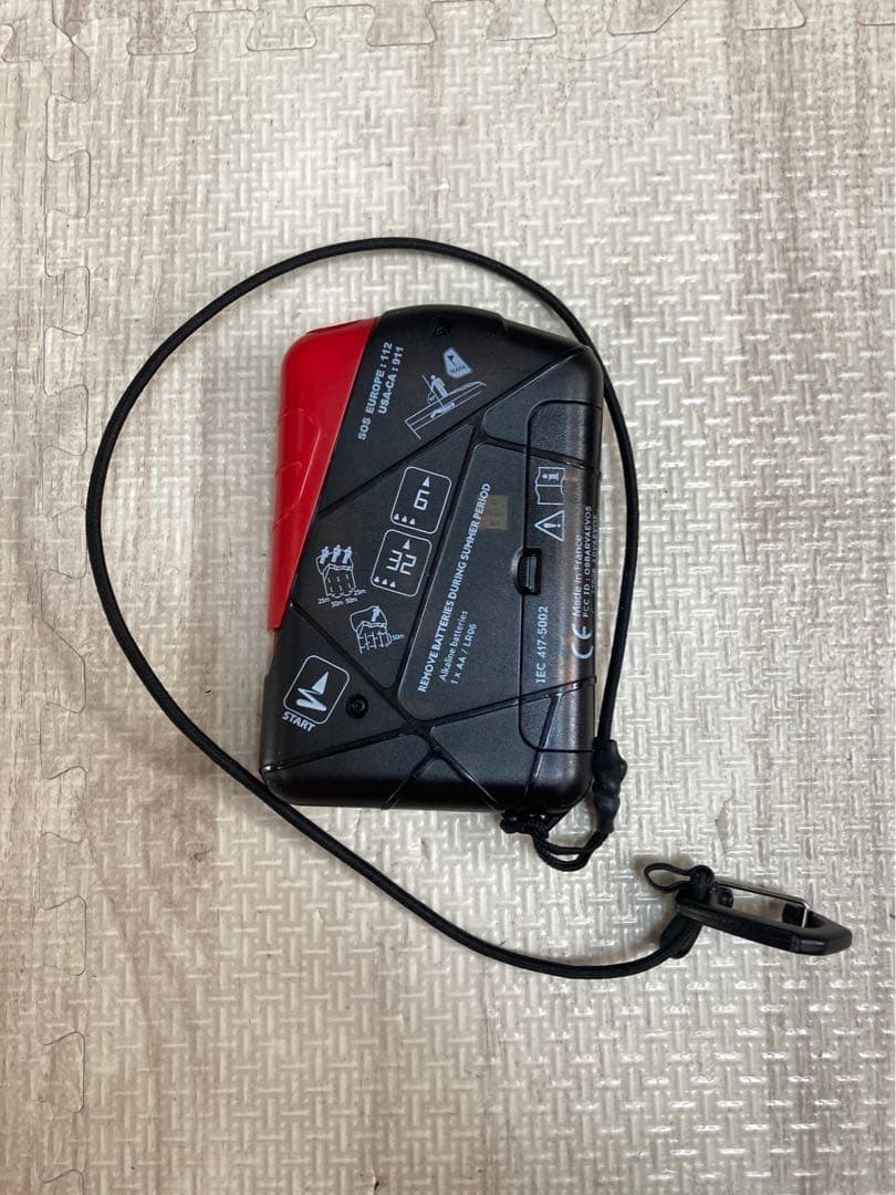 【美品】arva EVO5 アバランチ 雪崩 ビーコン チェストハーネス付