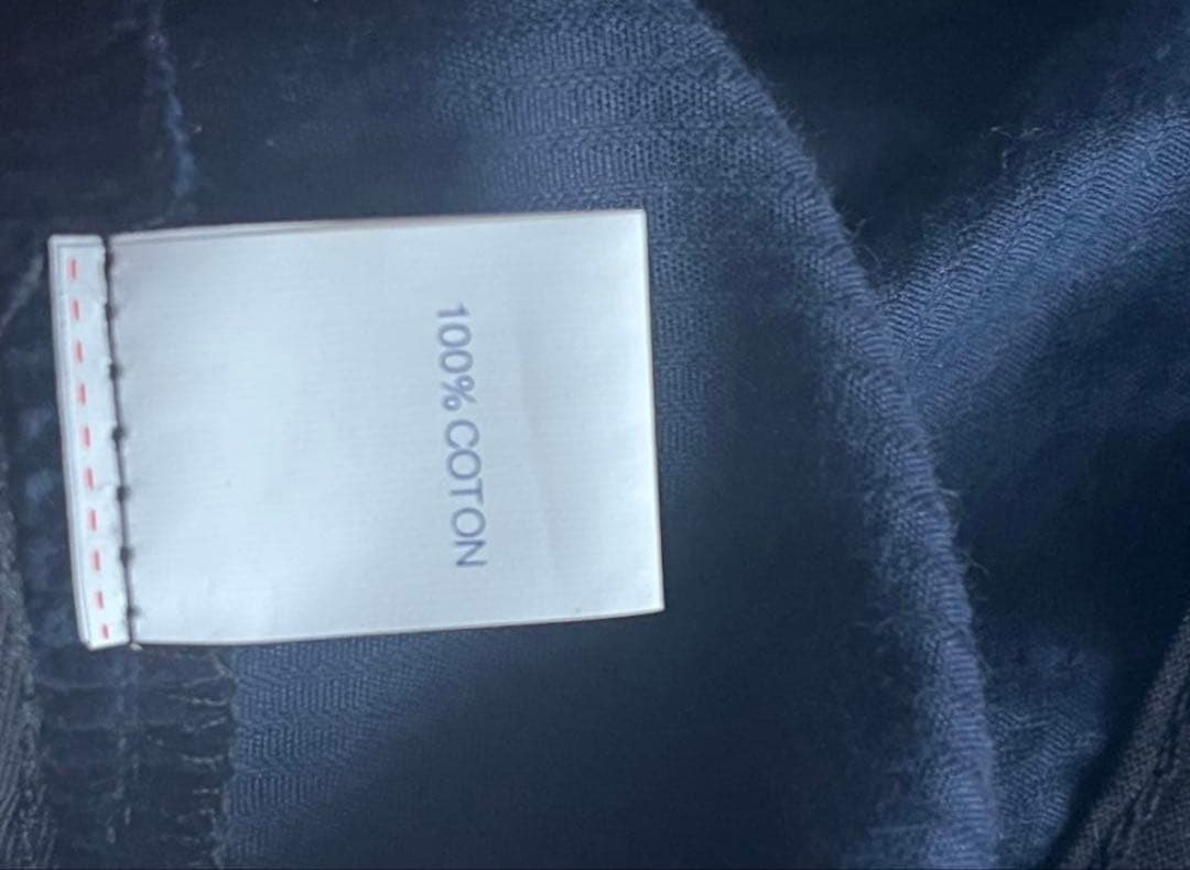 【希少】Supreme コーデュロイ キャップ 革 バックベルト ネイビー