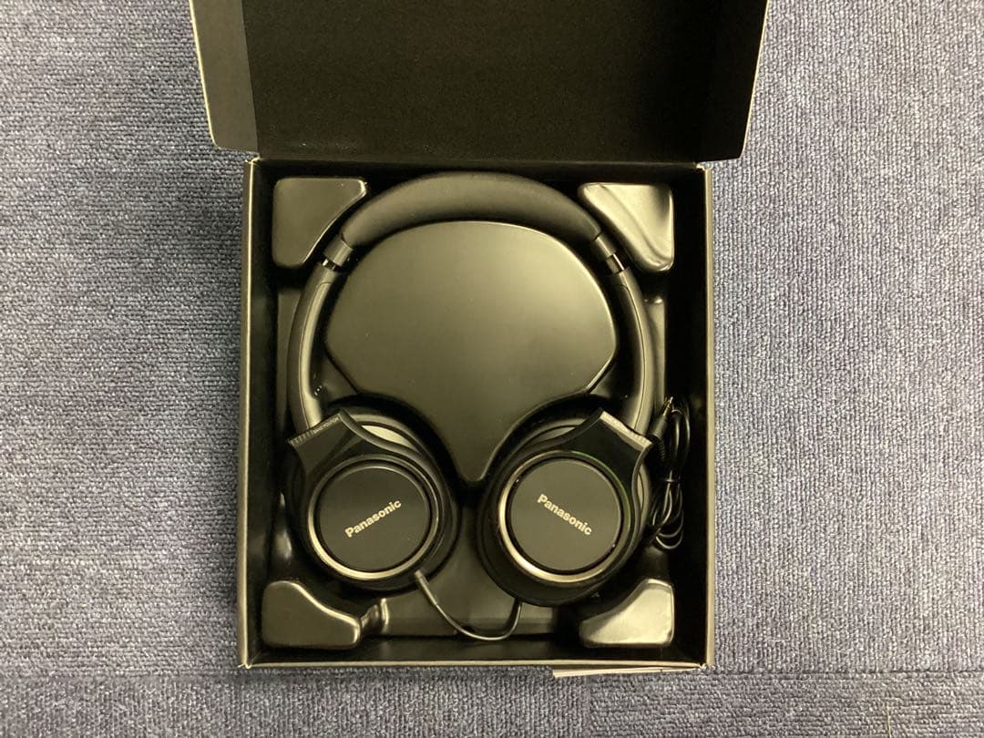 パナソニック 密閉型ヘッドホン ハイレゾ音源対応 ブラック RP-HD5-K