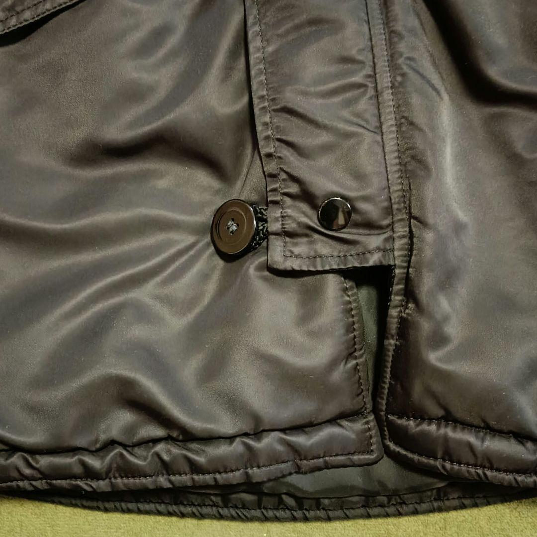 ALPHA N-3B タイトモデル 黒 フード付き ミリタリージャケット