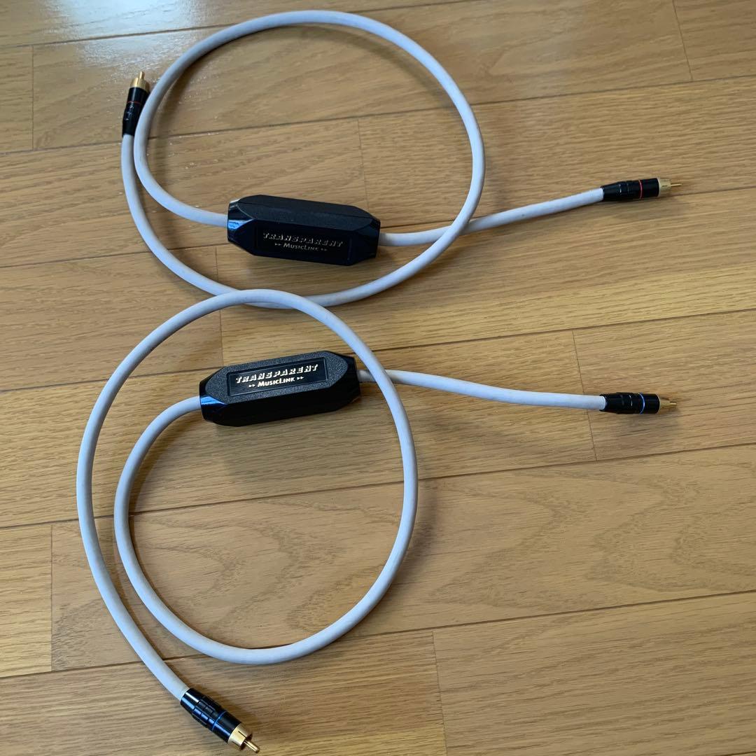 米国TRANS PARENT music link RCA1.0m 中古品②