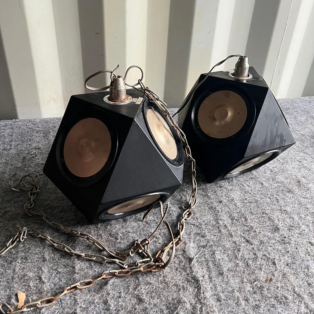 F64希少品✨ JVC マルチスピーカー 無指向性多面体スピーカー