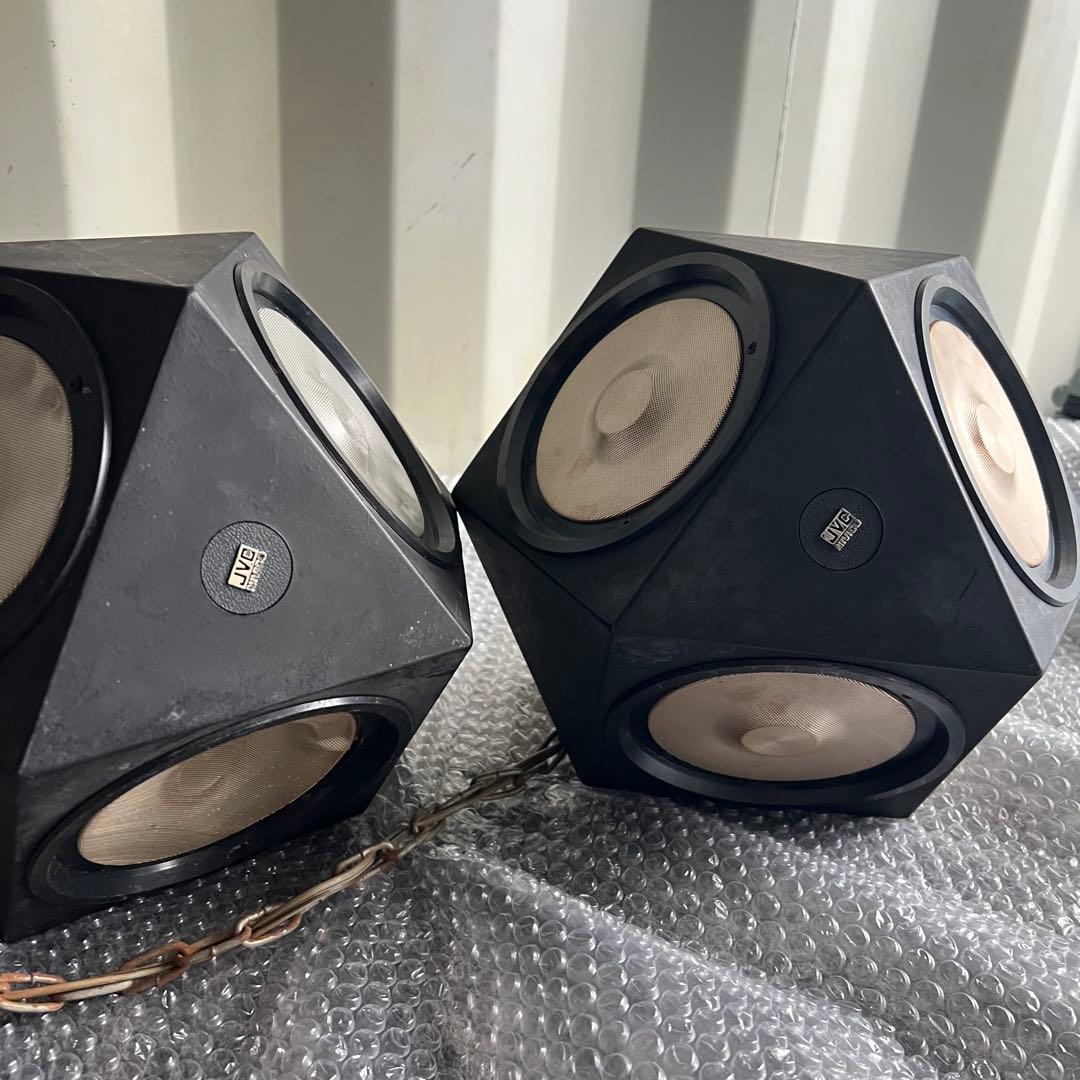 F64希少品✨ JVC マルチスピーカー 無指向性多面体スピーカー
