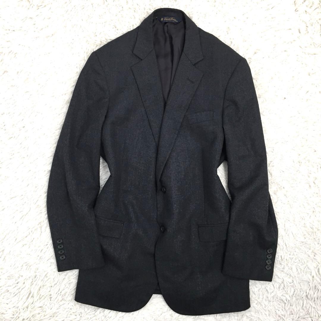 【イタリア製高級生地】ブルックスブラザーズ×カノニコ テーラードジャケット L