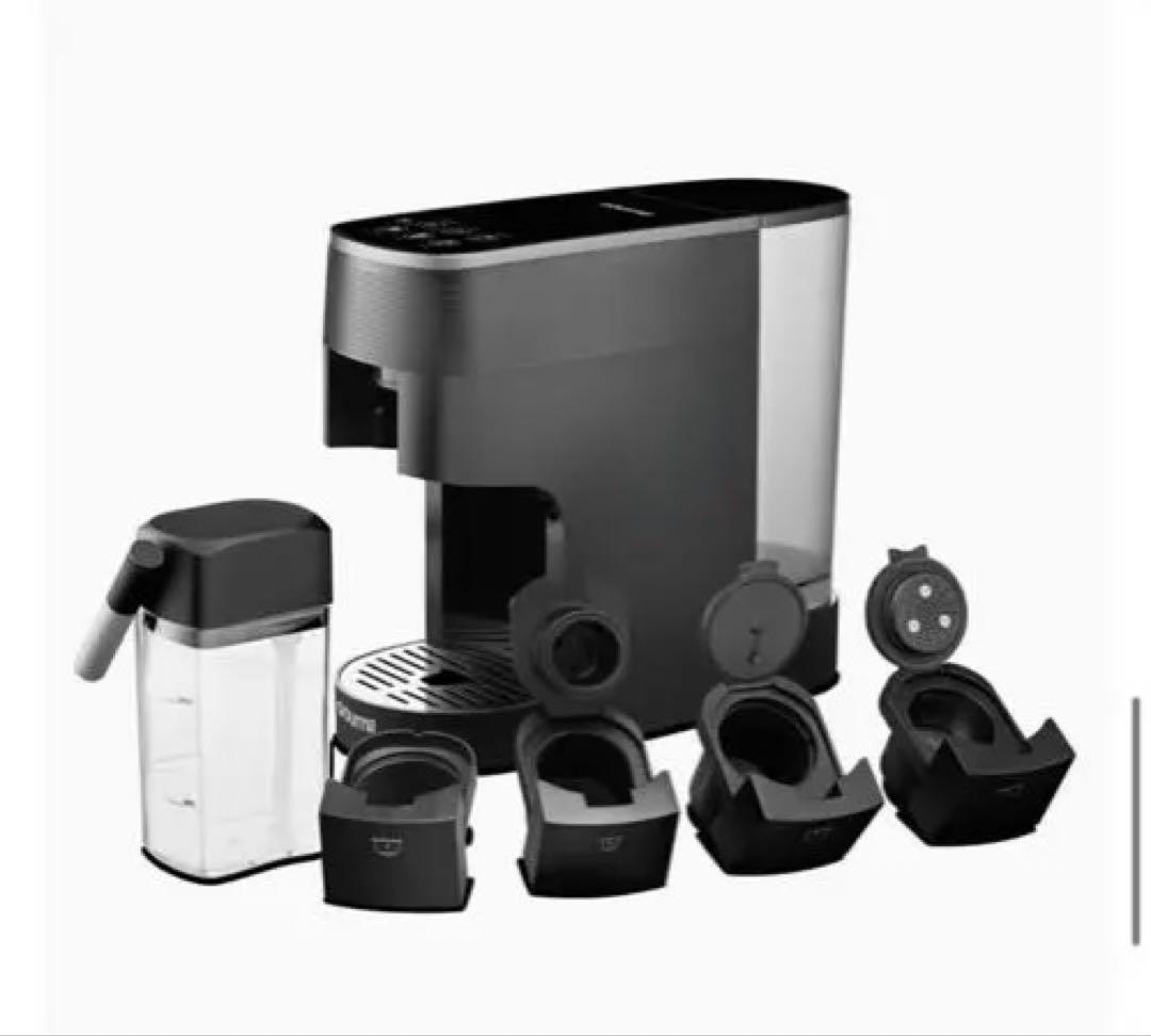 Gourmia 4-in-1コーヒー＆エスプレッソメーカー マルチカプセル対応