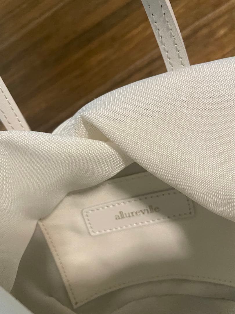 最終お値下げ【美品】アルアバイル レザーコンビカゴバッグ