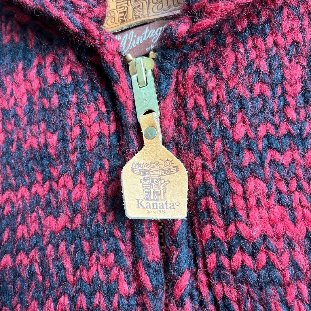 b*a様 KANATA ニットカーディガン　カナダ製