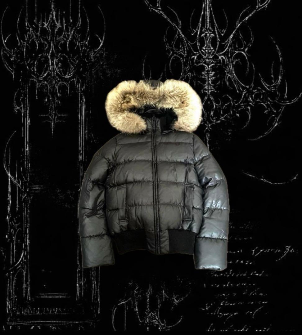 y2k archive 肉厚 ダウンジャケット ファー　フード 平成 値下げ可！