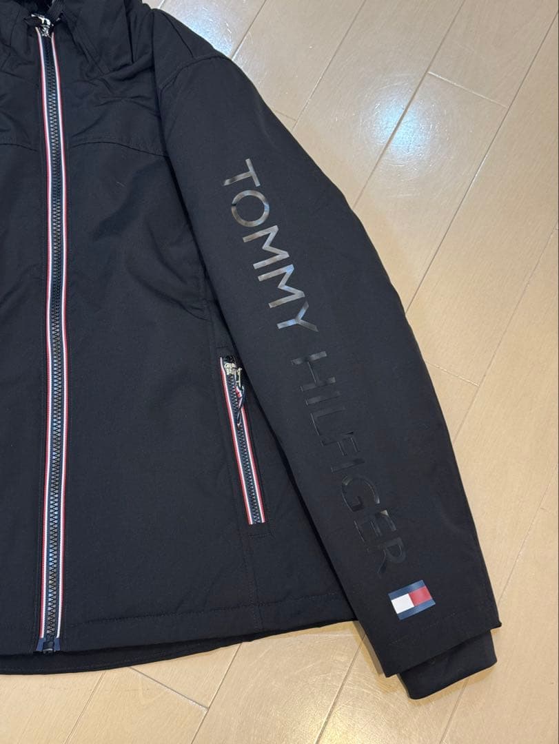 新品 トミーヒルフィガー フード アウター ボア ジャケット レディース Ｌ