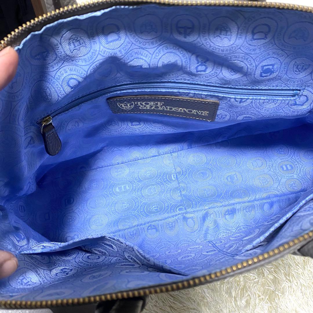 美品✨ TOFF&LOADSTONE ビジネスバッグ 2way A4 収納可