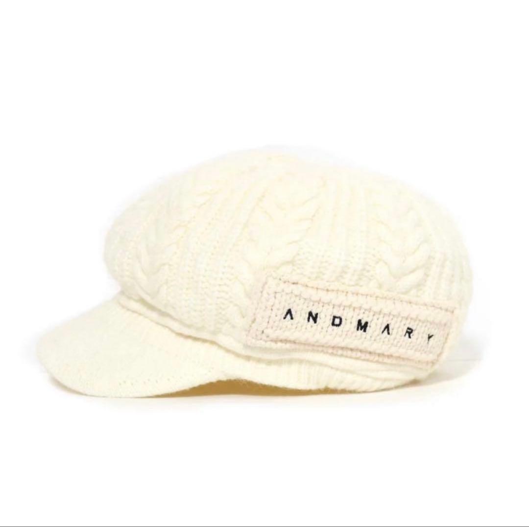 帽子 ANDMARY Mary casquette ivory