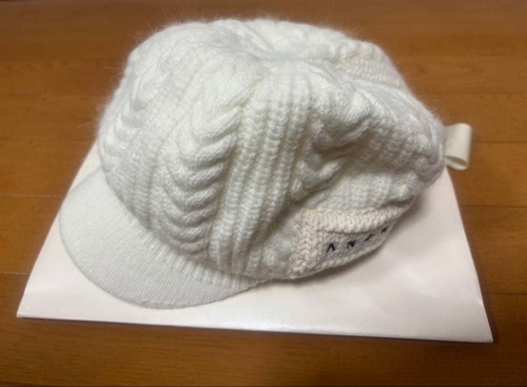 帽子 ANDMARY Mary casquette ivory