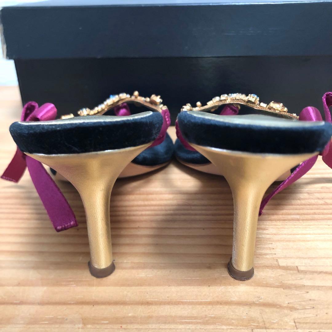 ジュゼッペザノッティ　ビジューサンダル