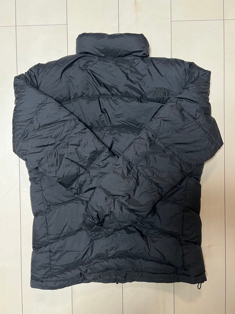 【国内正規】THE NORTH FACE ヌプシ黒ロゴ M ブラック 人気モデル