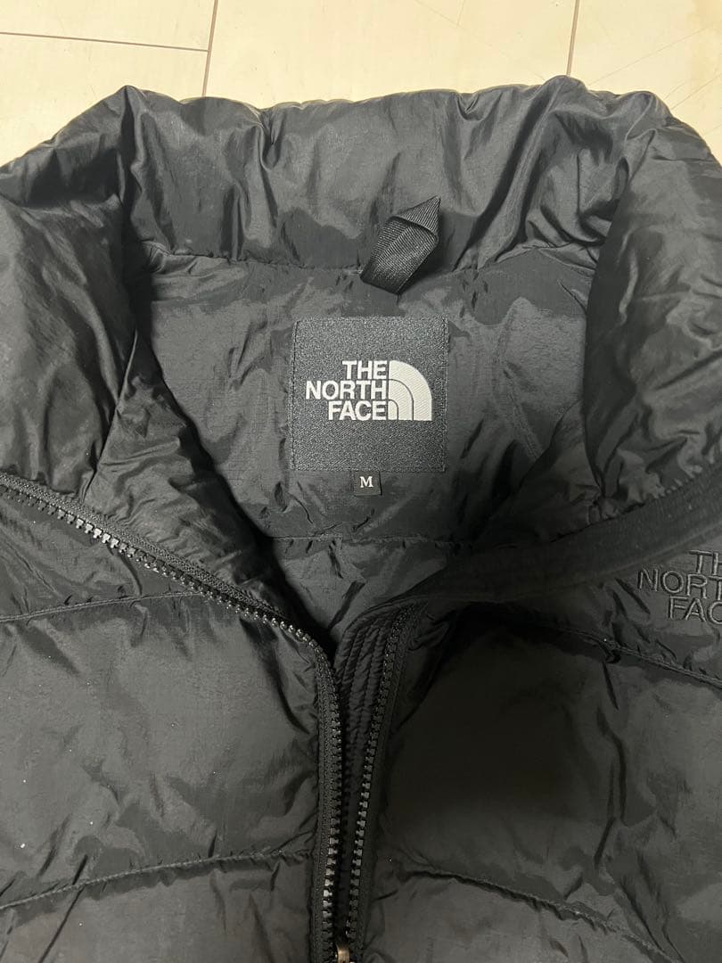 【国内正規】THE NORTH FACE ヌプシ黒ロゴ M ブラック 人気モデル