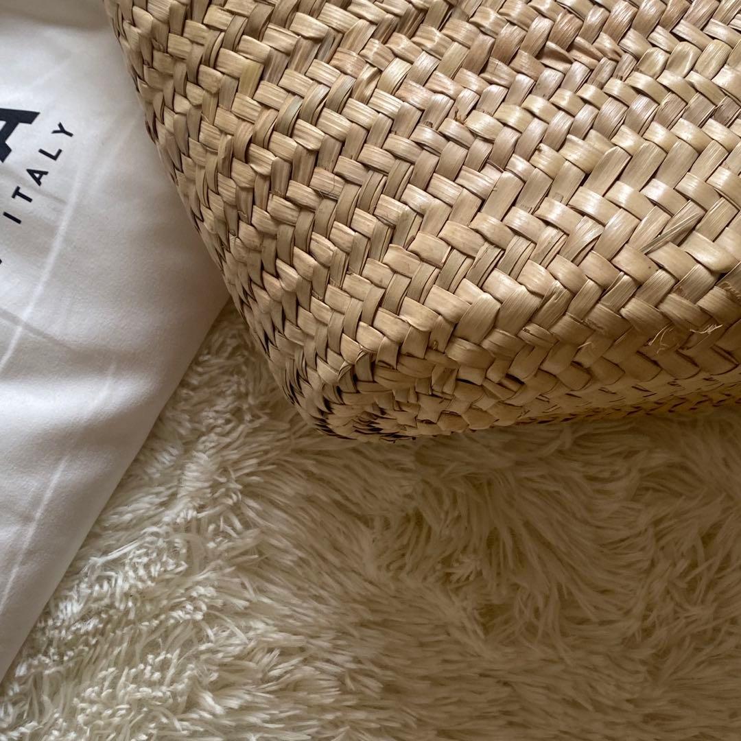 ✨超希少✨新品同様✨フルラ　メラヴィリア かごバッグ　イエロー