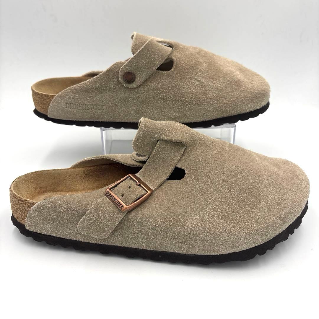 ビルケンシュトック ボストン【41】26.5cm トープ ソフト