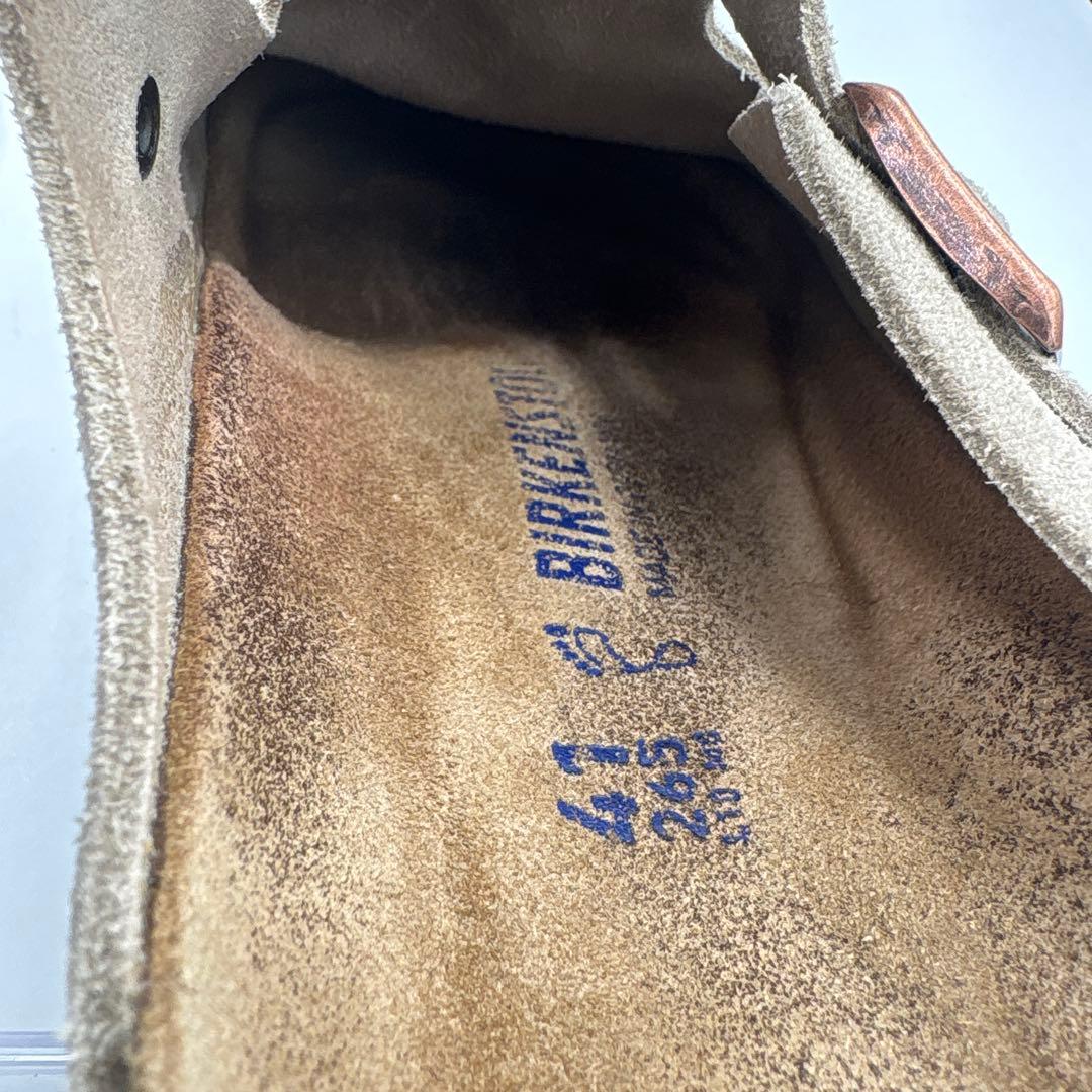 ビルケンシュトック ボストン【41】26.5cm トープ ソフト