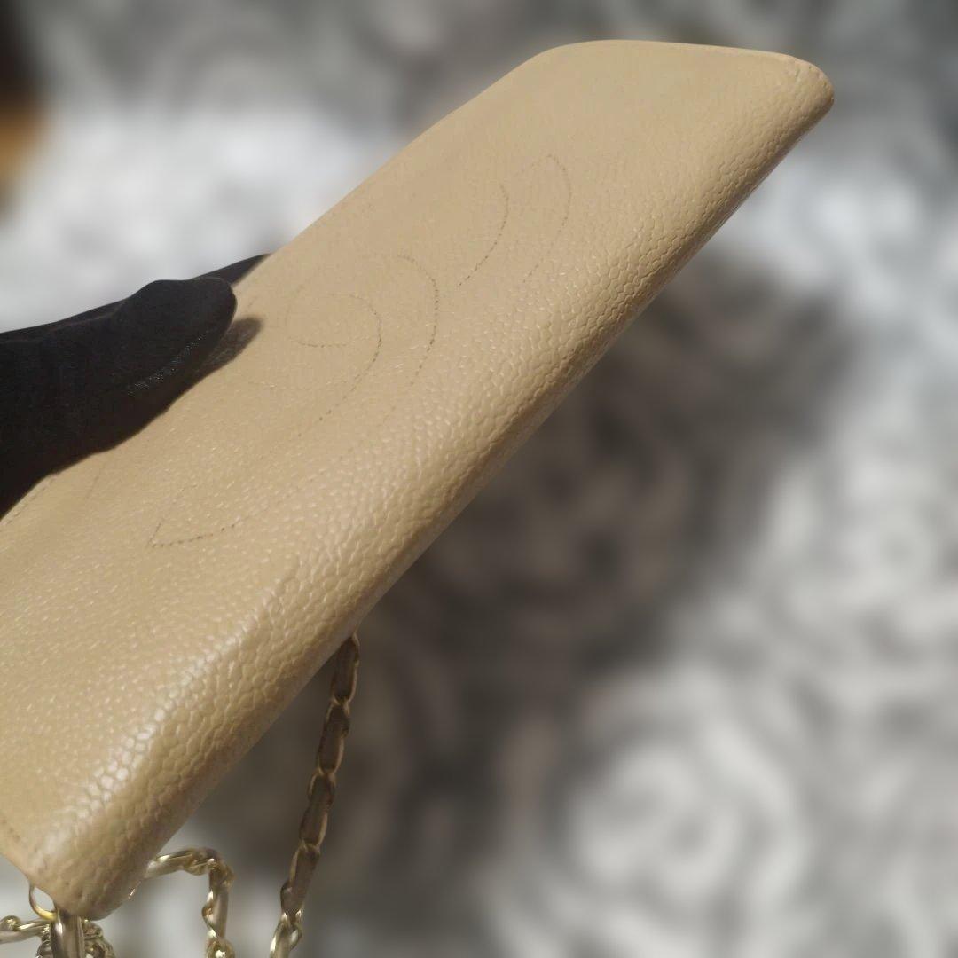 シャネルデカココ斜め掛け　ウォレット