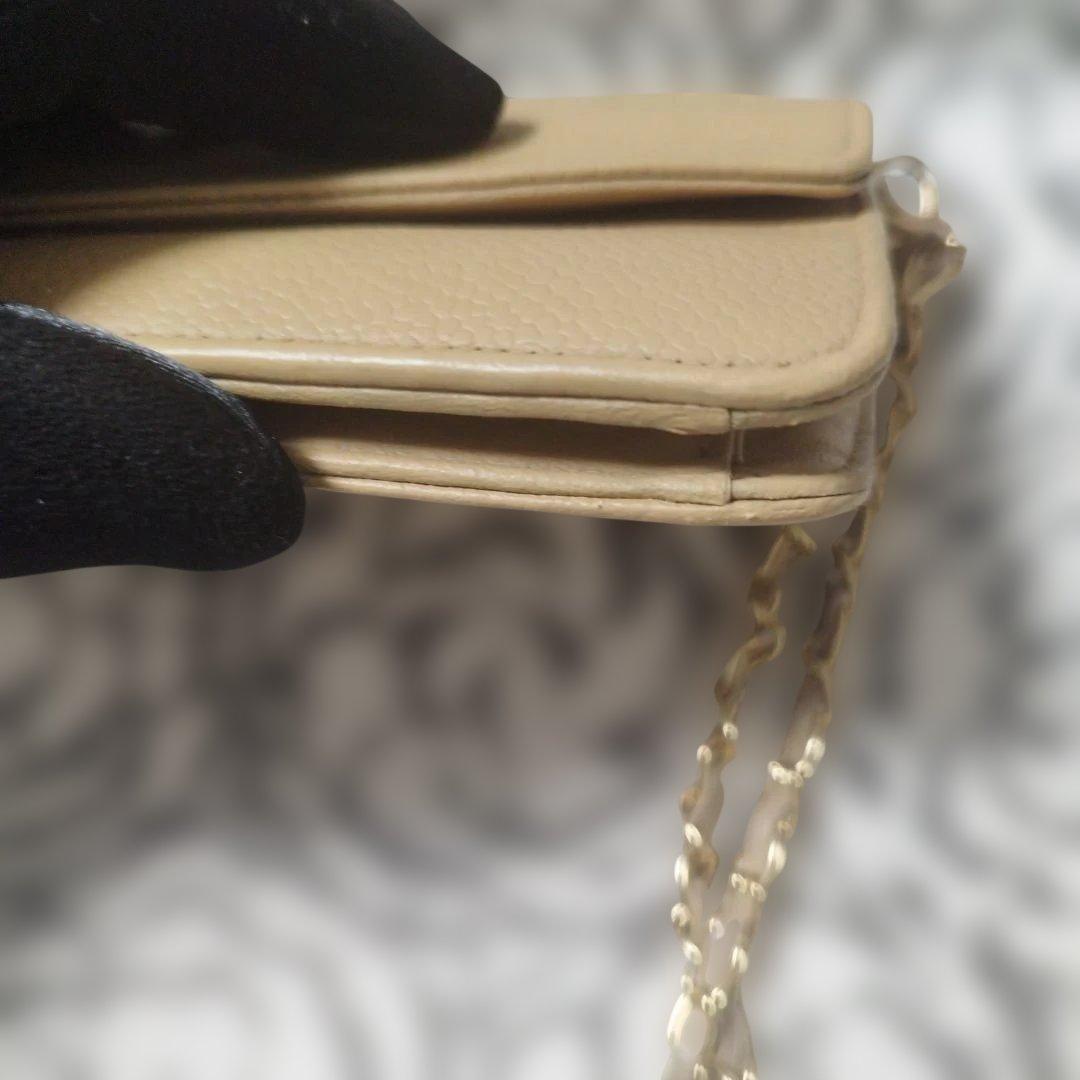 シャネルデカココ斜め掛け　ウォレット