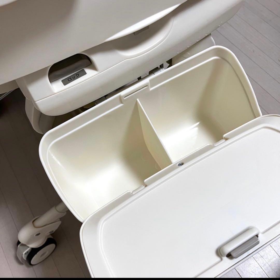 コンビ　ネムリラ　オートスウィング　エッグショック　ハイローチェア　ブラウン