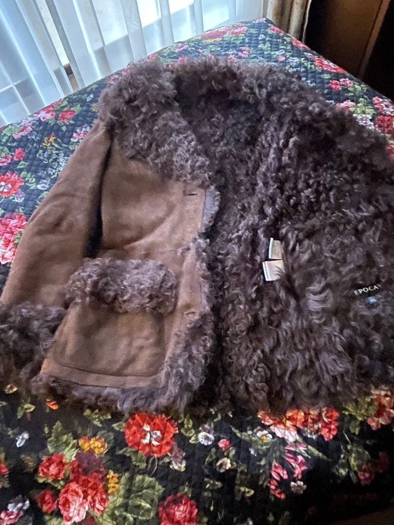 ねず　EPOKAエポカムートンコート　ブラウン40サイズ