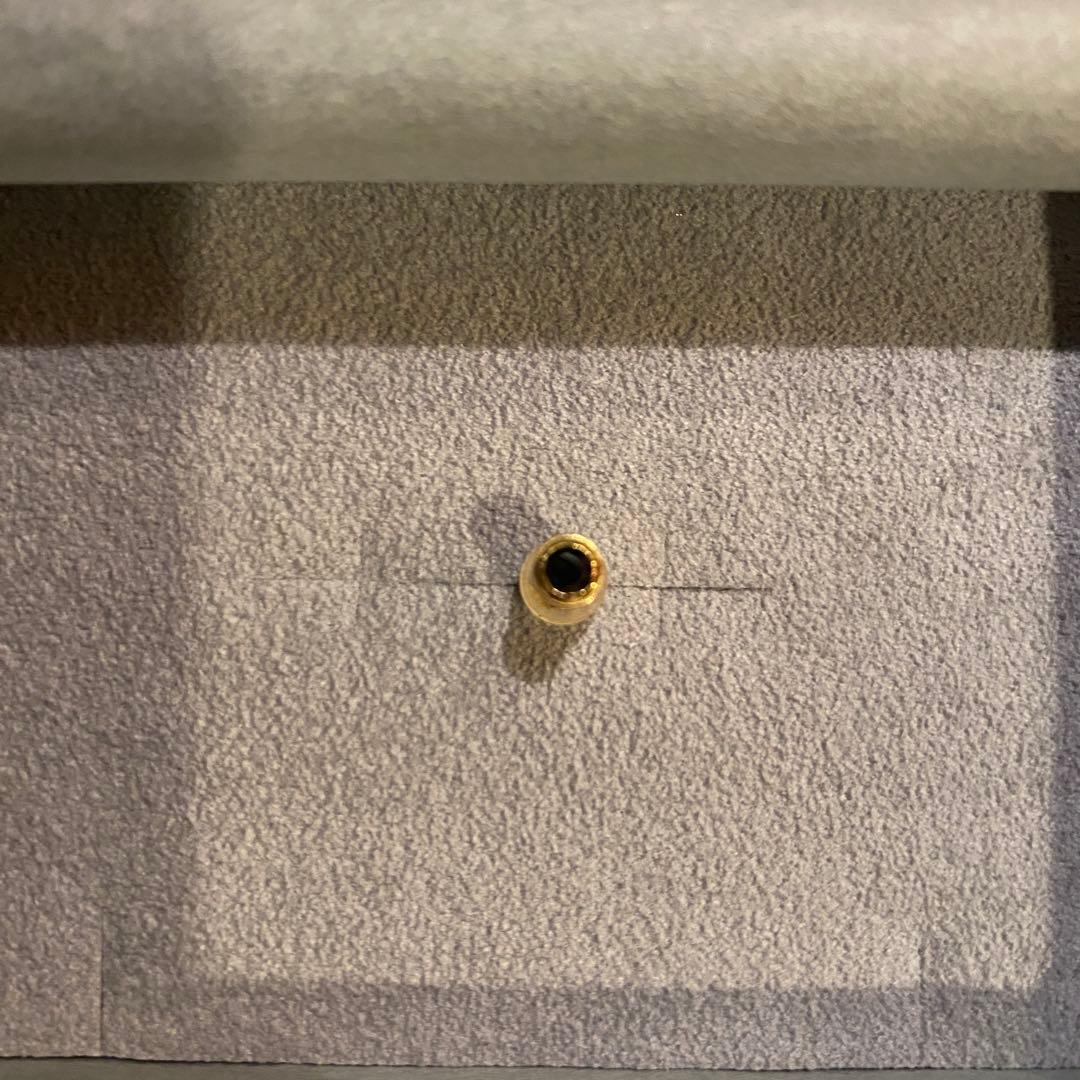 M.A.R.S. セルトンピアス【K18YG/BKDIA】　k18ピアス　メンズ