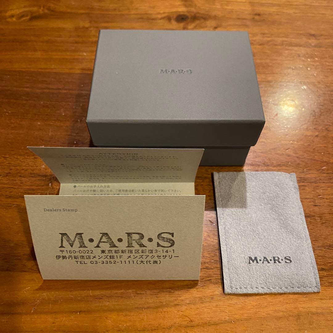 M.A.R.S. セルトンピアス【K18YG/BKDIA】　k18ピアス　メンズ