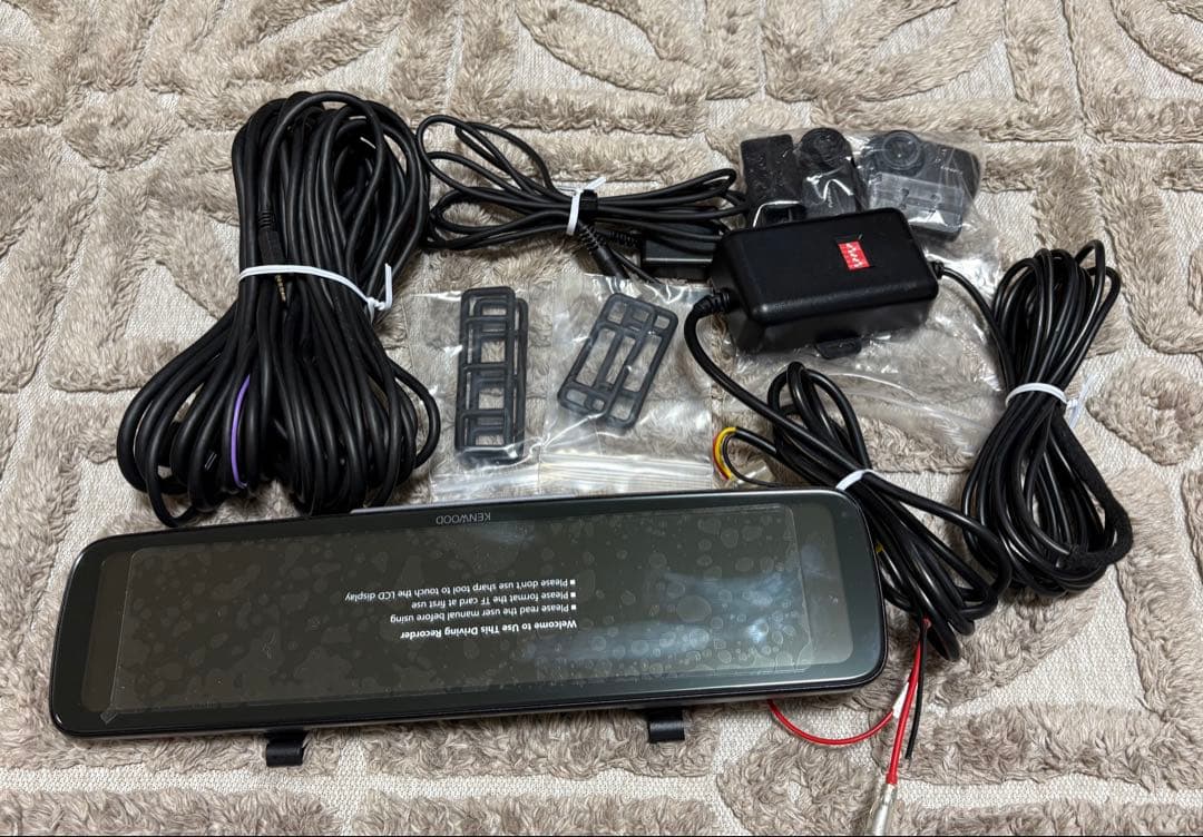 KENWOOD DRV-EM4800 ドライブレコーダーとCA-DR550セット