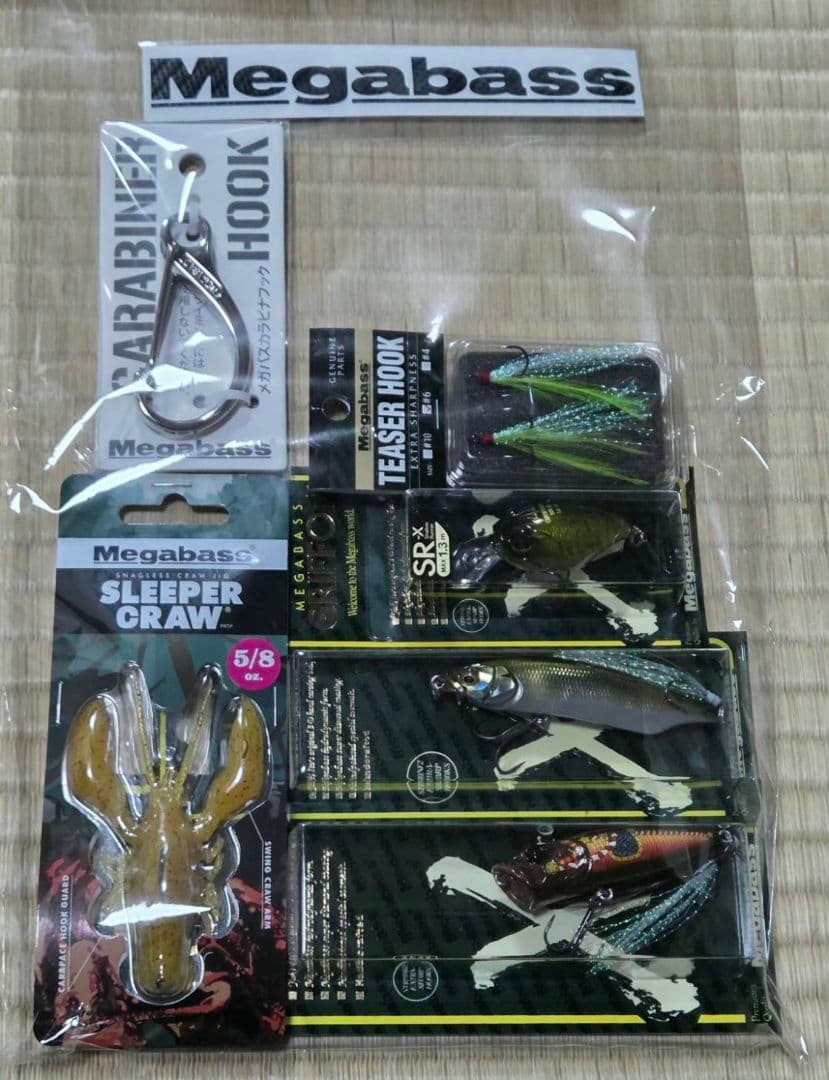 早い者勝ち❤️ レア商品‼️ メガバス 福袋 2026 バス用　2点セット！