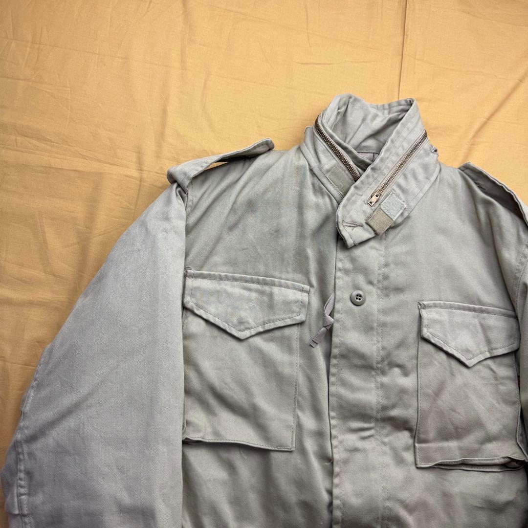 美品　ALPHA m65 ベージュ M-R フィールドジャケット　ライナー付