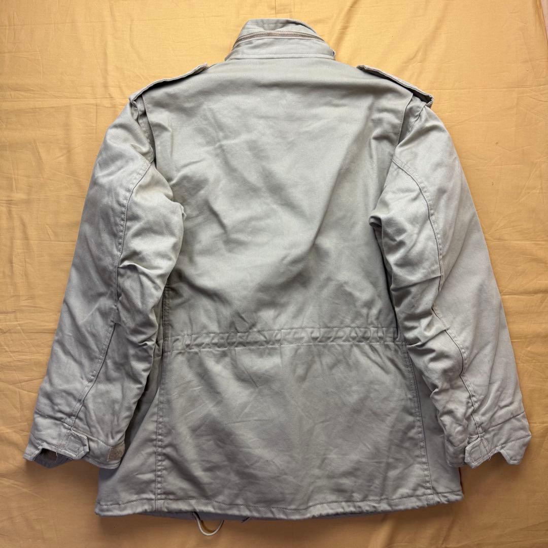 美品　ALPHA m65 ベージュ M-R フィールドジャケット　ライナー付