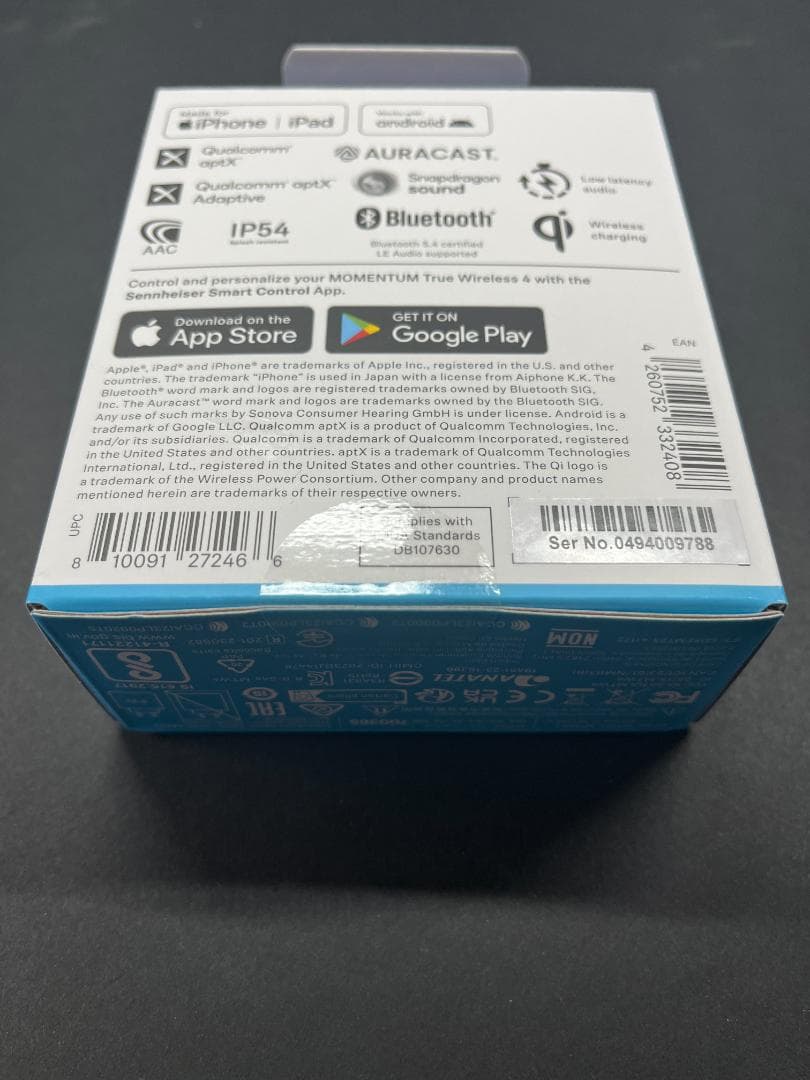 Sennheiser MOMENTUM True Wireless 4新品未開封