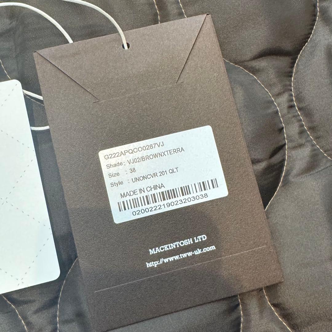 トラディショナルウェザーウェア　ユニオンカバーキルト201 キルティング 38