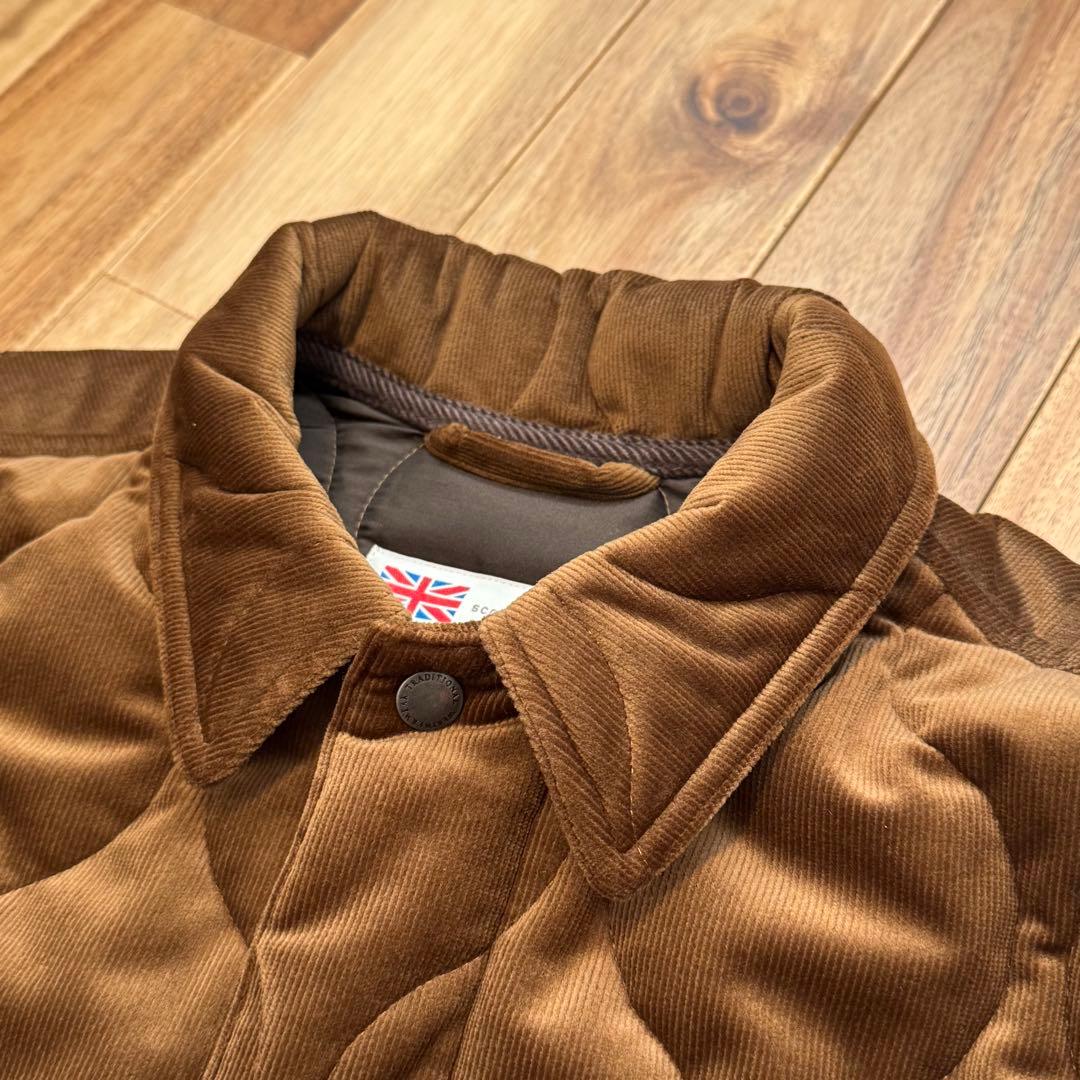 トラディショナルウェザーウェア　ユニオンカバーキルト201 キルティング 38